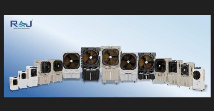 Raj Cooling Systems, Canton Fair, air coolers, Boxer Fans, evaporative cooling, new product launch, Guangzhou, China, trade fair, industrial cooling