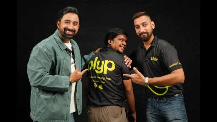 Rannvijay Singha, Rannvijay Singha brand ambassador, BLYP, BLYP Rannvijay Singha, smart parking app, parking solutions India, urban mobility, parking app, digital parking, ParkMate, Rannvijay Singha actor, Rannvijay Singha youth icon, Rannvijay Singha automobile, smart city solutions, new product launch, Dhananjaya Bharadwaj, Abhimanyu Singh,