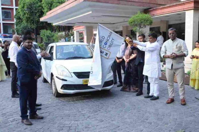 NEMBHARAT launch, zero commission ride-hailing India, Delhi NCR taxi app, WEML mobility platform, driver welfare India, Labour Day launch