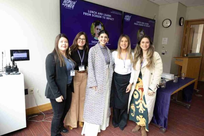 Priyanka Chopra Jonas, Shashi Tharoor ,Sanjana Sanghi ,Sanjana Sanghi Harvard 2026, Sanjana Sanghi Women in Power Conference, Sanjana Sanghi Harvard Kennedy School, female empowerment, youth leadership, Sanjana Sanghi advocacy